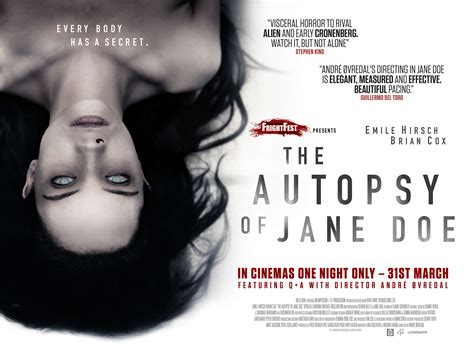 The autopsy of jane doe movie. Things To Know About The autopsy of jane doe movie. 